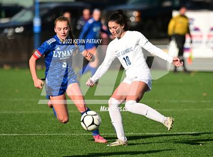 Thumbnail 3 in East Catholic vs. Lyman Memorial (CIAC Class S Final) photogallery.