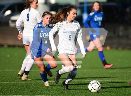 Thumbnail 3 in East Catholic vs. Lyman Memorial (CIAC Class S Final) photogallery.