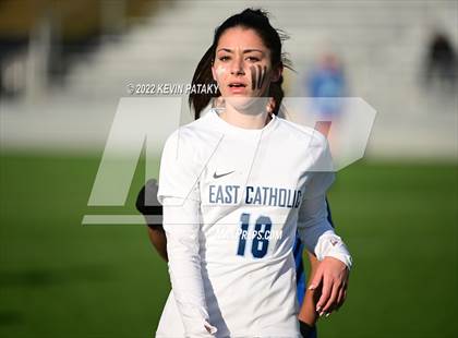 Thumbnail 2 in East Catholic vs. Lyman Memorial (CIAC Class S Final) photogallery.