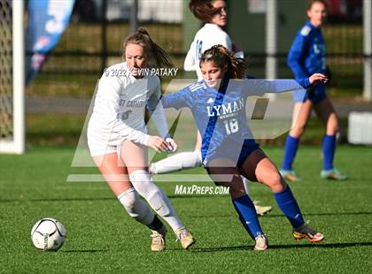 Thumbnail 3 in East Catholic vs. Lyman Memorial (CIAC Class S Final) photogallery.