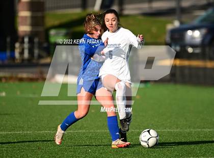 Thumbnail 1 in East Catholic vs. Lyman Memorial (CIAC Class S Final) photogallery.