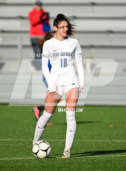 Thumbnail 2 in East Catholic vs. Lyman Memorial (CIAC Class S Final) photogallery.