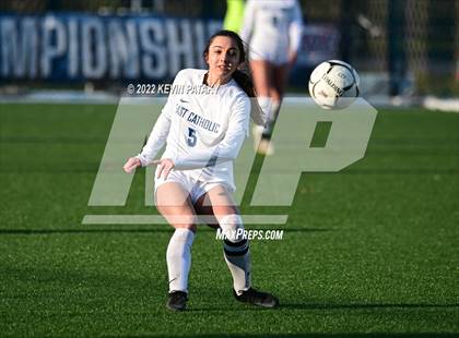 Thumbnail 3 in East Catholic vs. Lyman Memorial (CIAC Class S Final) photogallery.