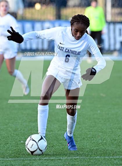 Thumbnail 2 in East Catholic vs. Lyman Memorial (CIAC Class S Final) photogallery.
