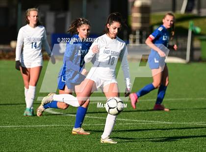 Thumbnail 3 in East Catholic vs. Lyman Memorial (CIAC Class S Final) photogallery.