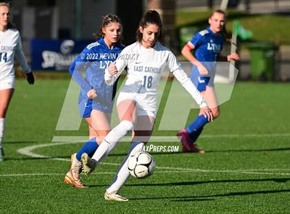 Thumbnail 2 in East Catholic vs. Lyman Memorial (CIAC Class S Final) photogallery.