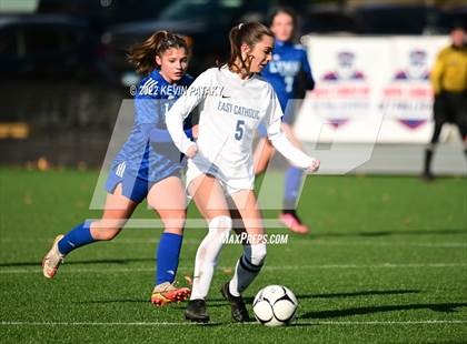 Thumbnail 3 in East Catholic vs. Lyman Memorial (CIAC Class S Final) photogallery.