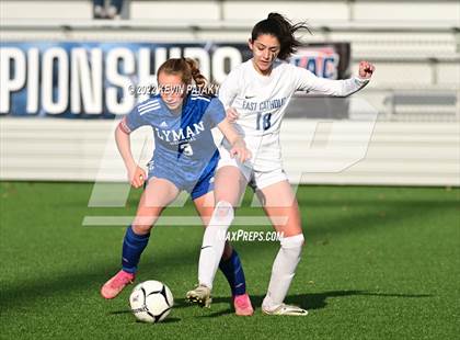 Thumbnail 2 in East Catholic vs. Lyman Memorial (CIAC Class S Final) photogallery.
