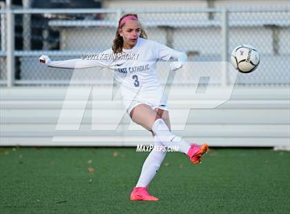 Thumbnail 1 in East Catholic vs. Lyman Memorial (CIAC Class S Final) photogallery.