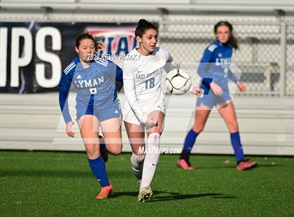 Thumbnail 3 in East Catholic vs. Lyman Memorial (CIAC Class S Final) photogallery.