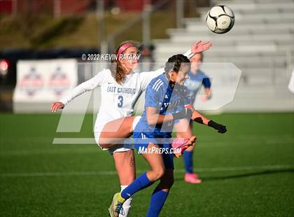 Thumbnail 1 in East Catholic vs. Lyman Memorial (CIAC Class S Final) photogallery.
