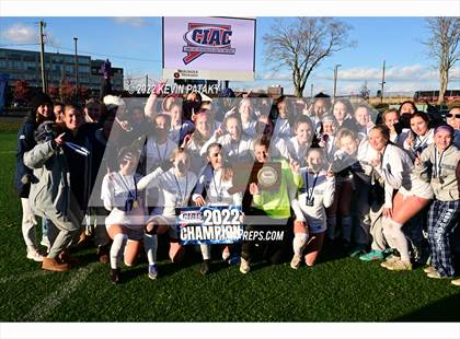 Thumbnail 2 in East Catholic vs. Lyman Memorial (CIAC Class S Final) photogallery.