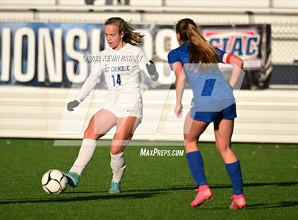 Thumbnail 2 in East Catholic vs. Lyman Memorial (CIAC Class S Final) photogallery.