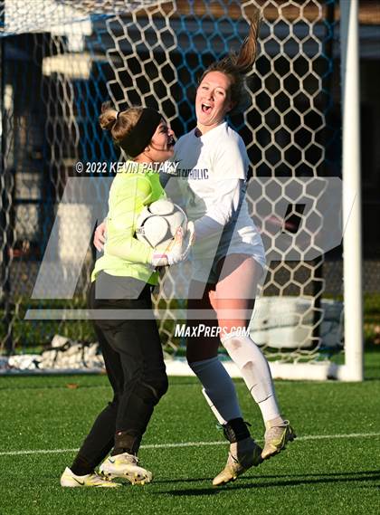 Thumbnail 2 in East Catholic vs. Lyman Memorial (CIAC Class S Final) photogallery.