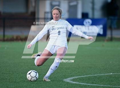 Thumbnail 3 in East Catholic vs. Lyman Memorial (CIAC Class S Final) photogallery.