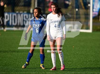 Thumbnail 2 in East Catholic vs. Lyman Memorial (CIAC Class S Final) photogallery.