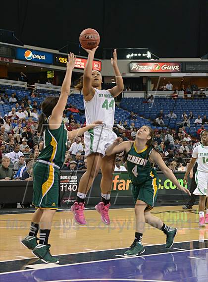 Thumbnail 1 in St. Mary's vs. Kennedy (CIF SJS D1 Final) photogallery.