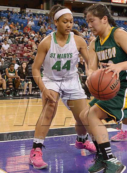 Thumbnail 1 in St. Mary's vs. Kennedy (CIF SJS D1 Final) photogallery.