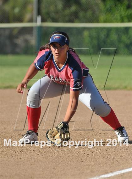Thumbnail 1 in Pleasant Grove vs. Vacaville (CIF SJS Final - Game 1) photogallery.
