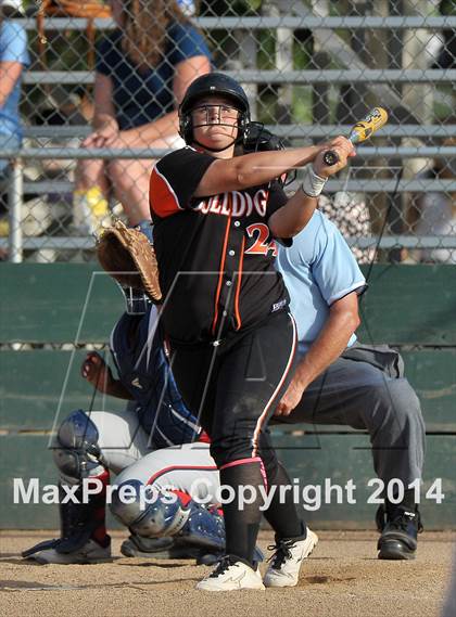 Thumbnail 2 in Pleasant Grove vs. Vacaville (CIF SJS Final - Game 1) photogallery.