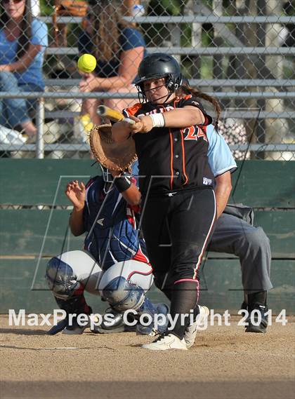 Thumbnail 3 in Pleasant Grove vs. Vacaville (CIF SJS Final - Game 1) photogallery.