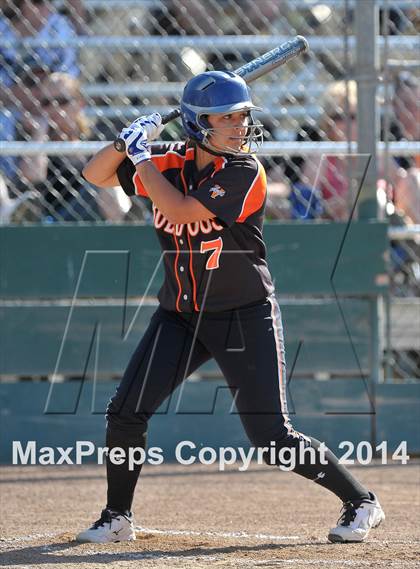 Thumbnail 3 in Pleasant Grove vs. Vacaville (CIF SJS Final - Game 1) photogallery.