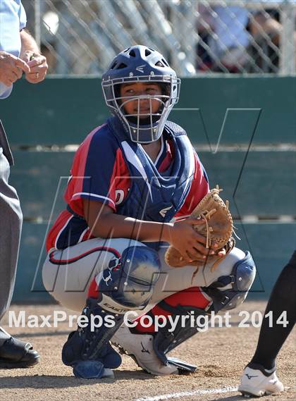 Thumbnail 2 in Pleasant Grove vs. Vacaville (CIF SJS Final - Game 1) photogallery.
