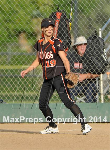 Thumbnail 2 in Pleasant Grove vs. Vacaville (CIF SJS Final - Game 1) photogallery.
