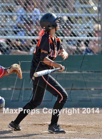 Thumbnail 1 in Pleasant Grove vs. Vacaville (CIF SJS Final - Game 1) photogallery.