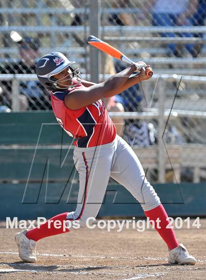 Thumbnail 3 in Pleasant Grove vs. Vacaville (CIF SJS Final - Game 1) photogallery.
