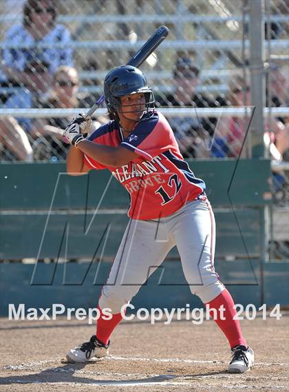 Thumbnail 3 in Pleasant Grove vs. Vacaville (CIF SJS Final - Game 1) photogallery.