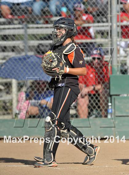 Thumbnail 3 in Pleasant Grove vs. Vacaville (CIF SJS Final - Game 1) photogallery.