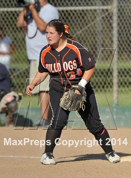 Thumbnail 3 in Pleasant Grove vs. Vacaville (CIF SJS Final - Game 1) photogallery.