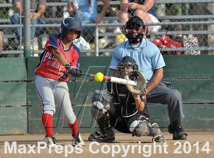 Thumbnail 2 in Pleasant Grove vs. Vacaville (CIF SJS Final - Game 1) photogallery.