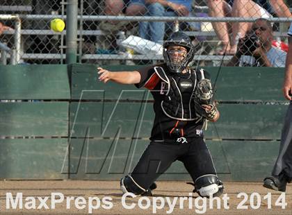 Thumbnail 1 in Pleasant Grove vs. Vacaville (CIF SJS Final - Game 1) photogallery.