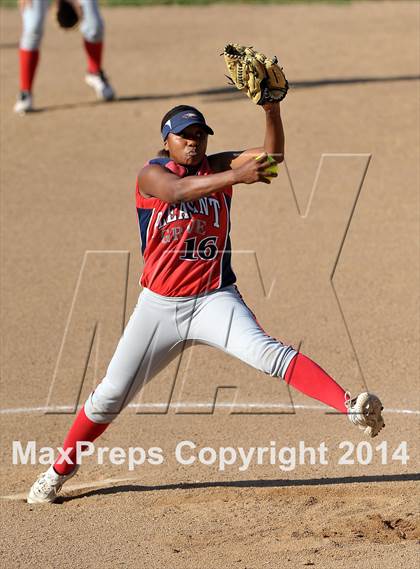 Thumbnail 1 in Pleasant Grove vs. Vacaville (CIF SJS Final - Game 1) photogallery.