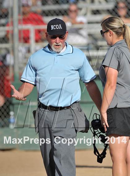 Thumbnail 1 in Pleasant Grove vs. Vacaville (CIF SJS Final - Game 1) photogallery.