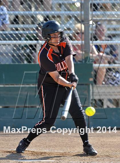 Thumbnail 1 in Pleasant Grove vs. Vacaville (CIF SJS Final - Game 1) photogallery.