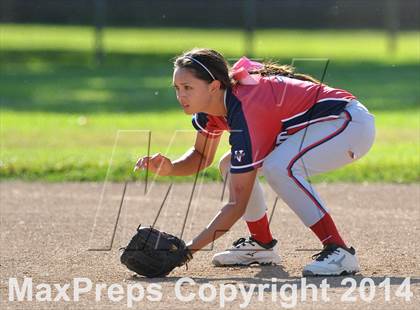 Thumbnail 1 in Pleasant Grove vs. Vacaville (CIF SJS Final - Game 1) photogallery.