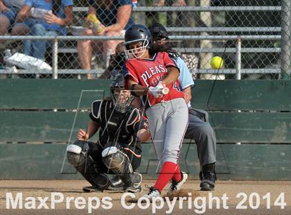 Thumbnail 2 in Pleasant Grove vs. Vacaville (CIF SJS Final - Game 1) photogallery.