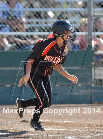 Thumbnail 2 in Pleasant Grove vs. Vacaville (CIF SJS Final - Game 1) photogallery.