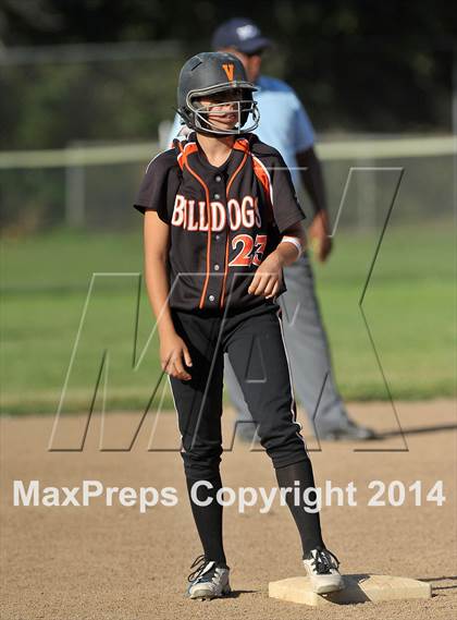 Thumbnail 1 in Pleasant Grove vs. Vacaville (CIF SJS Final - Game 1) photogallery.
