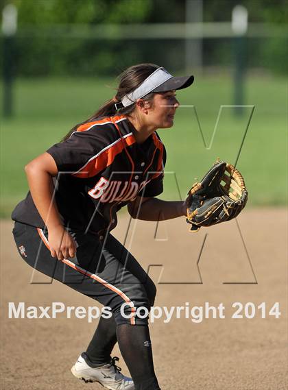 Thumbnail 3 in Pleasant Grove vs. Vacaville (CIF SJS Final - Game 1) photogallery.