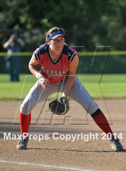 Thumbnail 2 in Pleasant Grove vs. Vacaville (CIF SJS Final - Game 1) photogallery.