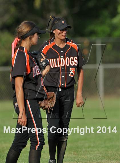 Thumbnail 1 in Pleasant Grove vs. Vacaville (CIF SJS Final - Game 1) photogallery.