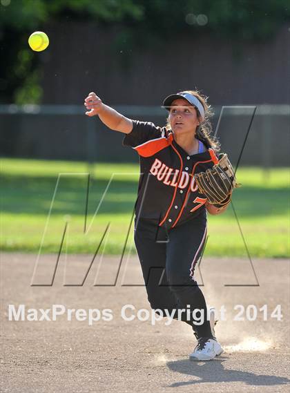 Thumbnail 3 in Pleasant Grove vs. Vacaville (CIF SJS Final - Game 1) photogallery.