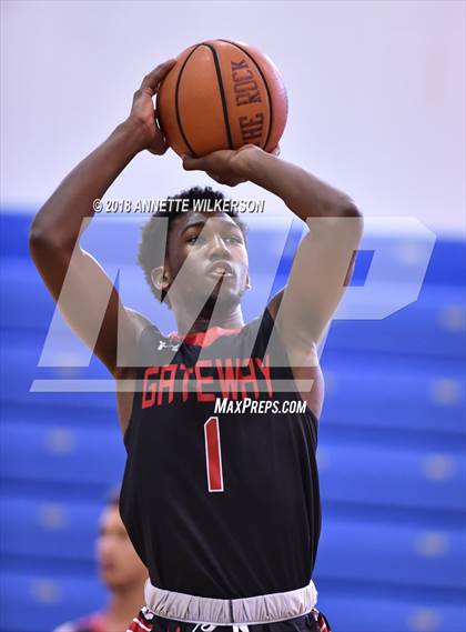 Thumbnail 1 in Orangewood Christian vs. Gateway (Cancer Awareness Classic) photogallery.