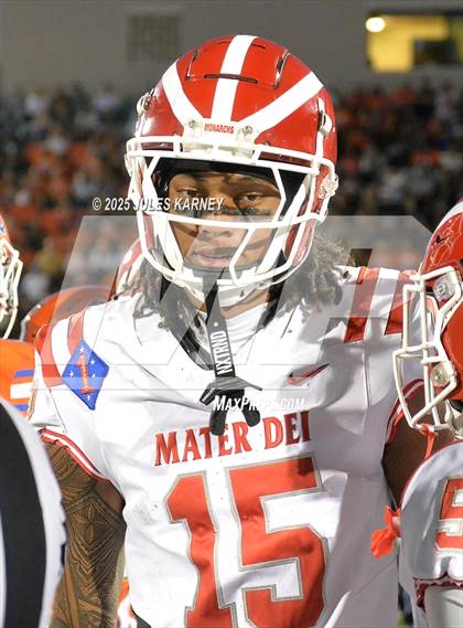 Thumbnail 3 in Mater Dei @ Bishop Gorman (MaxPreps Game Of The Week) photogallery.