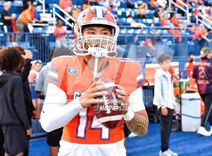 Thumbnail 1 in Mater Dei @ Bishop Gorman (MaxPreps Game Of The Week) photogallery.