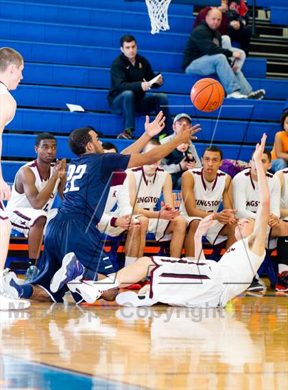 Thumbnail 2 in Poughkeepsie vs. Kingston (Officials vs. Cancer Tournament) photogallery.